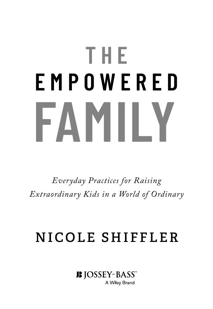 Title page of The Empowered Family